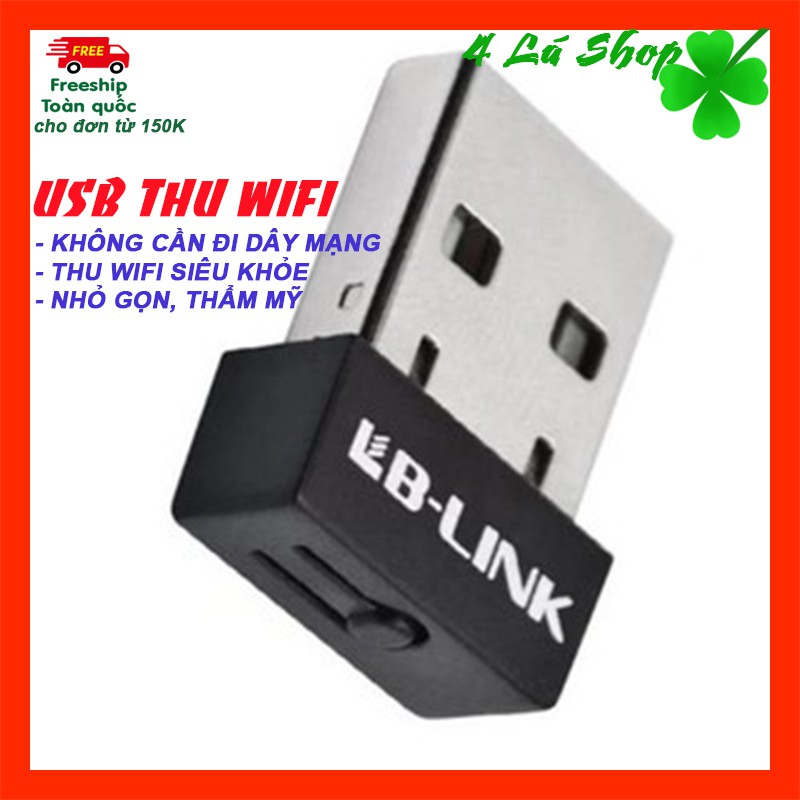 USB Thu Wifi LB Link NANO WN151 Nhỏ Gọn Tiện Lợi Di Chuyển