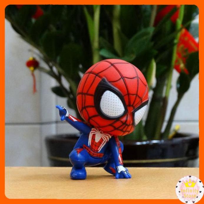 MÔ HÌNH SPIDER MAN CHIBI 8CM INFINY DECOR