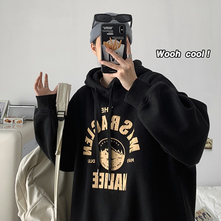 Áo Hoodie Nỉ Bông SuzaSport MISRACLEN Chất Liệu Cao Cấp MS HD09 ba màu xanh đen xám