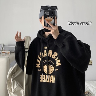 Áo hoodie nam nữ nỉ bông SuzaHouse_Store HD09 phong cách thời trang tối giản