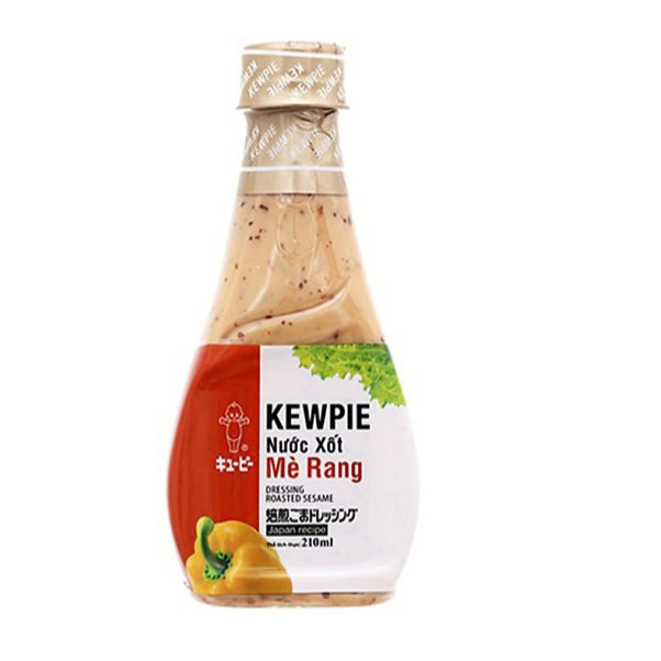 Nước xốt mè rang KEWPIE chai 210ml / 500 ml