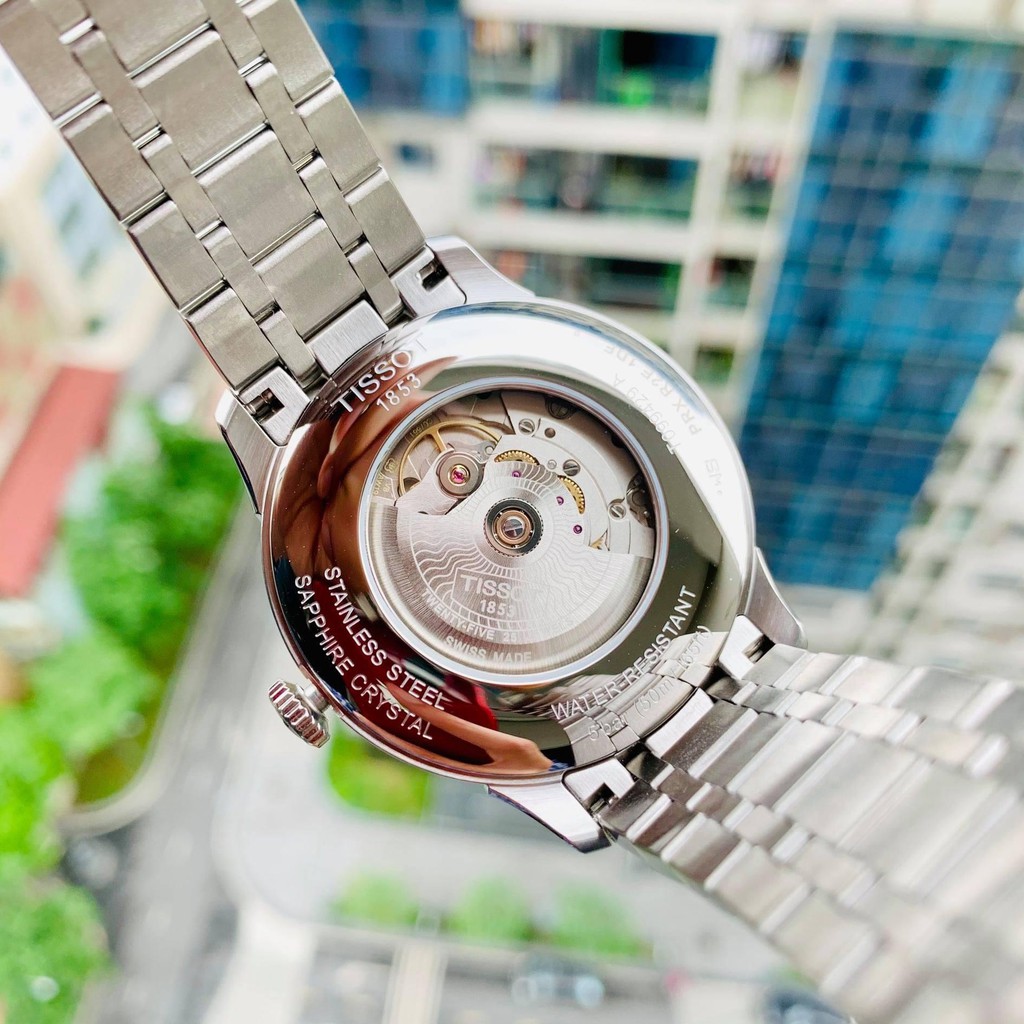 Đồng hồ nam chính hãng Tissot Chemin des Tourelles 42MM GMT Powermatic T099.429.11.038.00 - Máy cơ - Kính Sapphire