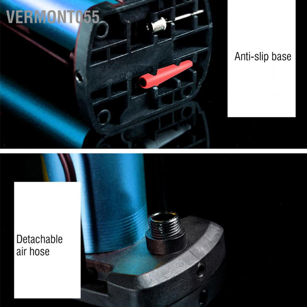 Có thể bán buôn Máy bơm bàn đạp mini tại nhà cho xe đạp di động Vermont055 Hàng giao ngay
