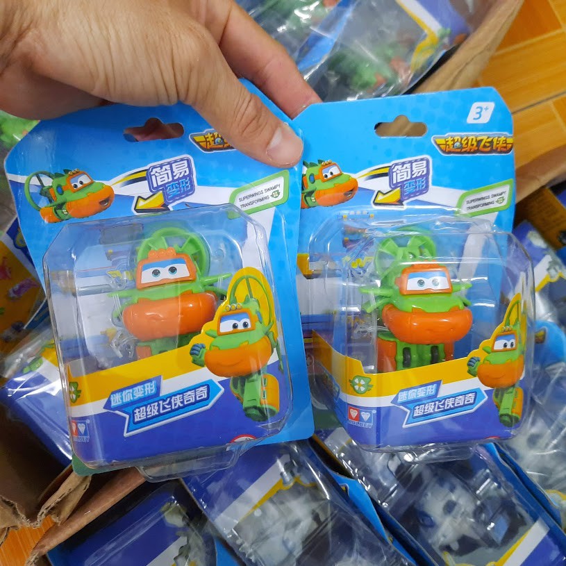 Super wings mô hình Swampy đồ chơi đội bay siêu đẳng mini mẫu mới