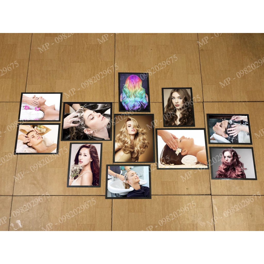 BỘ 11 TRANH TÓC NỮ SIZE M