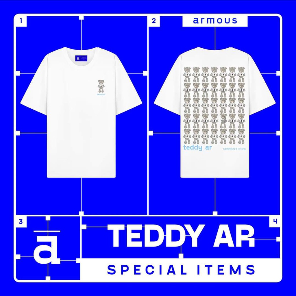 FAMILY TEDDY WHITE TEE