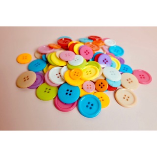 Cúc áo nhiều màu size 15mm, 20mm, 25mm