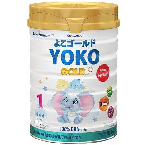 SỮA BỘT YOKO 1 850G (CHO TRẺ TỪ 0 - 1 TUỔI)