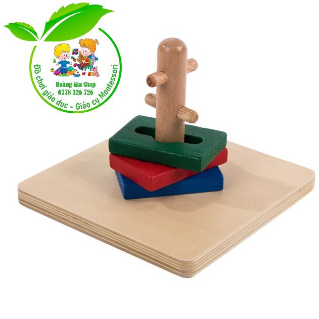 Luồn và xoay Montessori (Twist &amp; Sort)