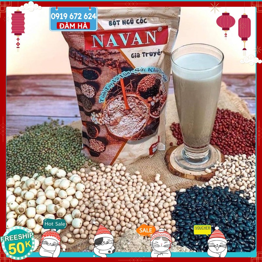 NGŨ CỐC NAVAN LỢI SỮA-TĂNG CÂN
