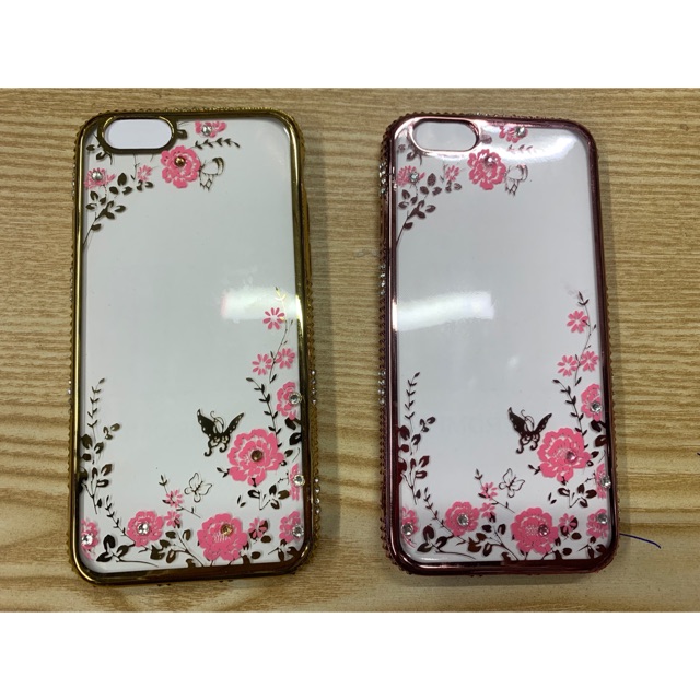 Ốp iphone 5G 6G /6S,6plus,7plus/8plus dẻo xi viềng in hoa