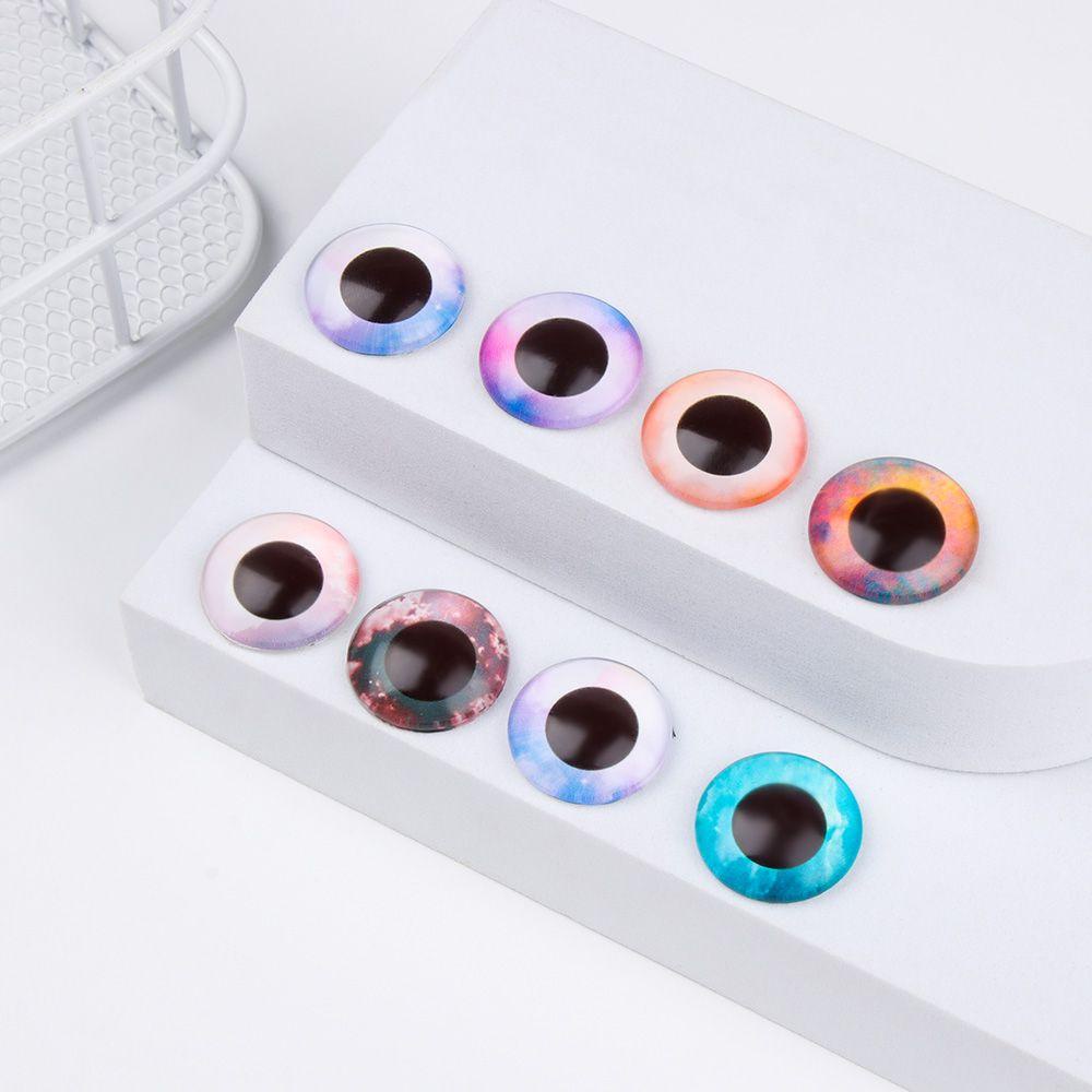 Bộ 50 Mắt Kính 6 / 10 / 16 / 20 / 25mm Dùng Làm Búp Bê / Trang Sức Thủ Công