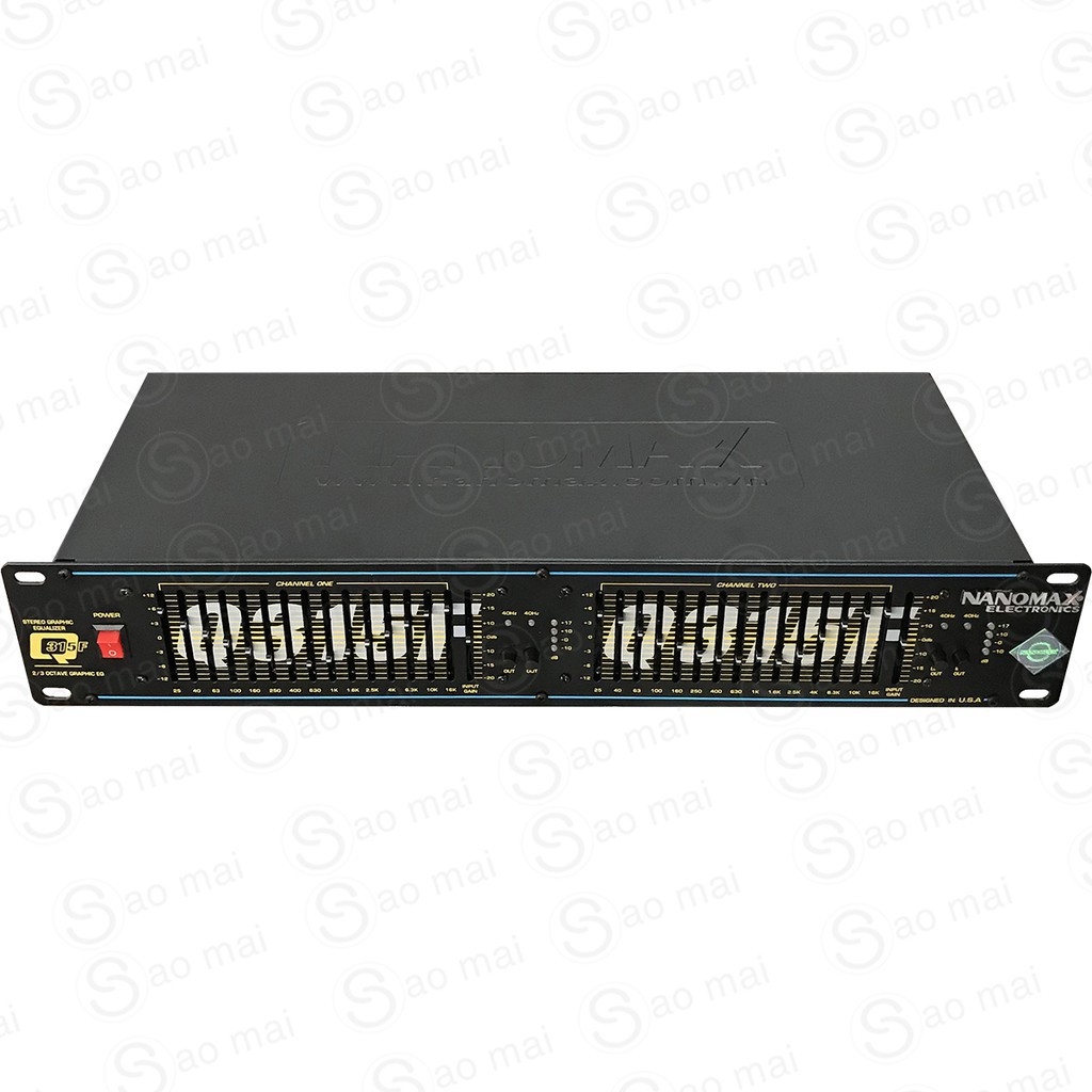 [ GIÁ RẺ ] Đầu Lọc Xì Equalizer Nanomax Q-315F Chất Âm Chuẩn