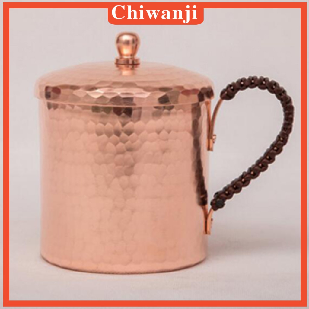 Cốc Uống Trà / Cà Phê Bằng Đồng 350ml 550ml