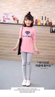 Legging Orange - Made in KOREA 
