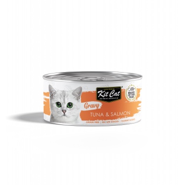 Pate mèo KitCat Gravy lon 70g