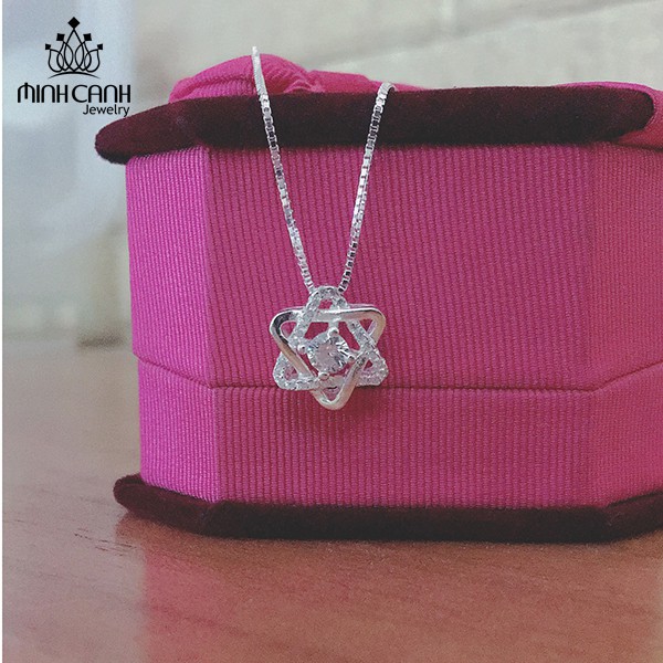 Dây Chuyền Bạc Ngôi Sao David 6 Cánh - Minh Canh Jewelry