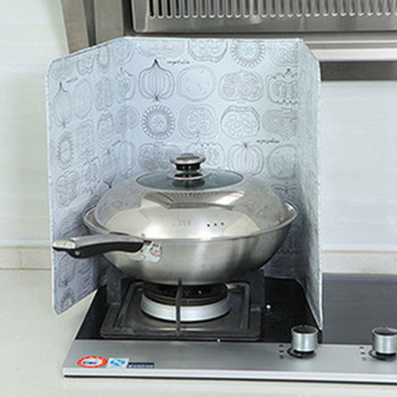 Tấm chống bắn dầu bằng nhôm cách nhiệt tiện dụng cho nhà bếp