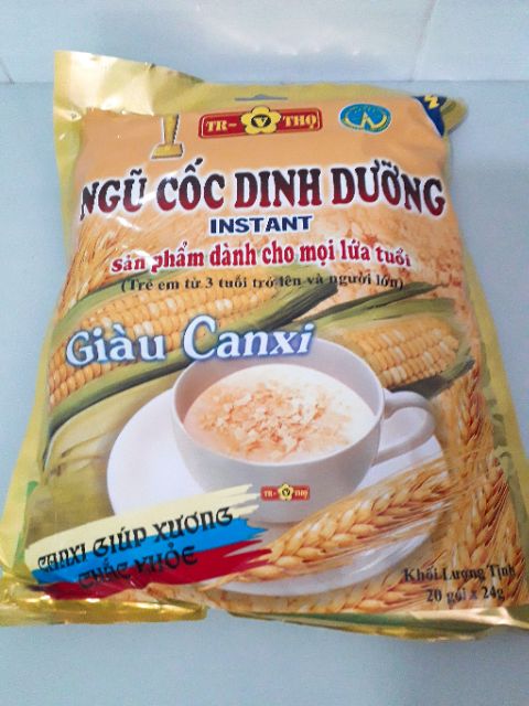 Ngũ cốc dinh dưỡng giàu Canxi túi 20 gói