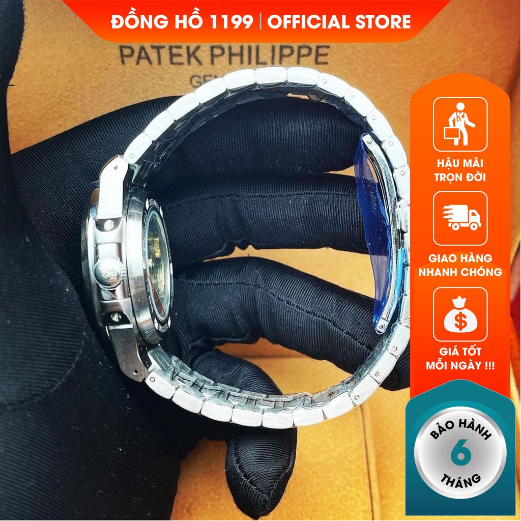 Đồng hồ cơ nam 1199WATCHES cao cấp chống nước chống xước tuyệt đối sang trọng lịch lãm bảo hành 6 tháng 9931