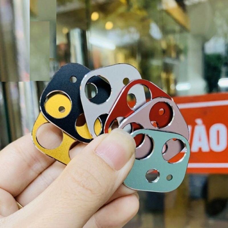 Viền Kim Loại Bảo Vệ Camera Dành Cho Iphone - Ốp Kim Loại Chống Trầy Camera 11/11Pro/11ProMax