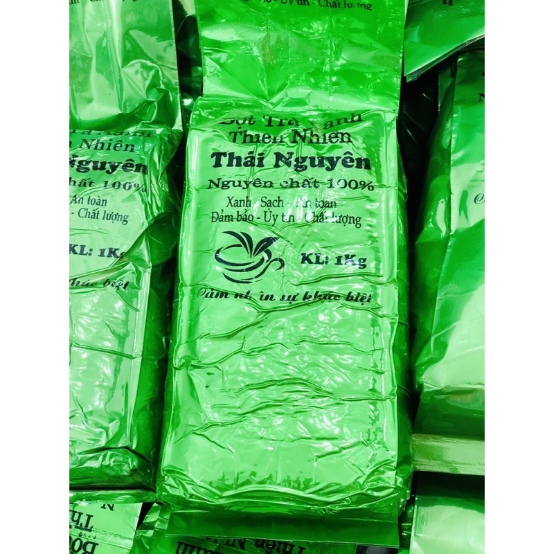 Bột trà xanh thiên nhiên nguyên chất