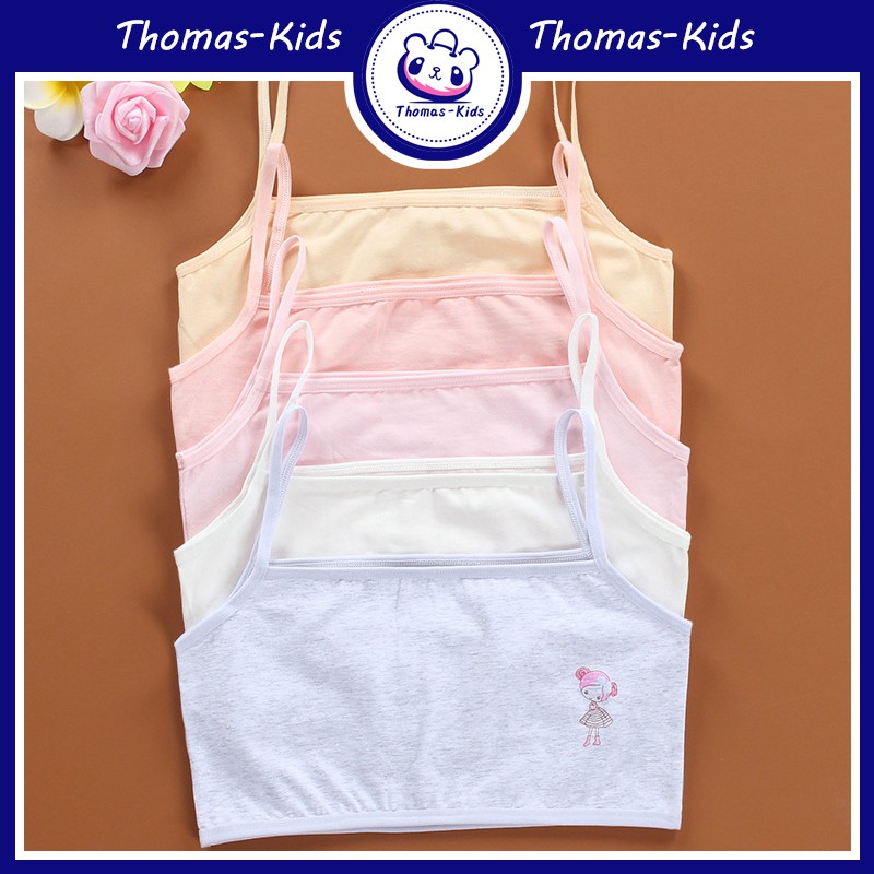 Áo lót thoáng khí dễ thương cho bé gái 8-12 tuổi B216