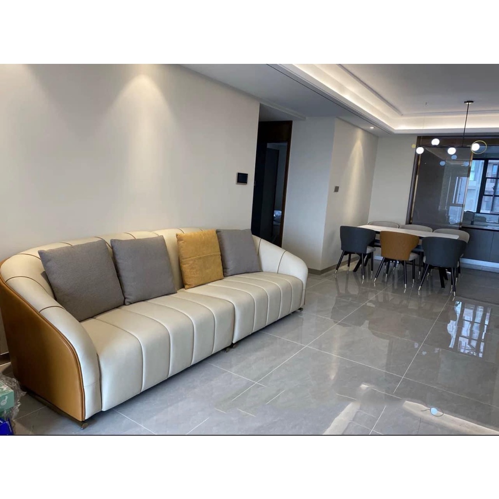 Ghế sofa băng vỏ sò hiện đại 1m8 cho phòng khách nhỏ - Sofa thiết kế