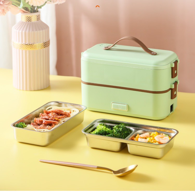 Hộp Cơm Cắm Điện CÁT Á Giữ Nhiệt, Hâm Nóng Và Nấu Chín Thức Ăn