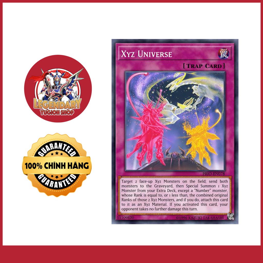 [Thẻ Bài Yugioh Chính Hãng] XYZ Universe