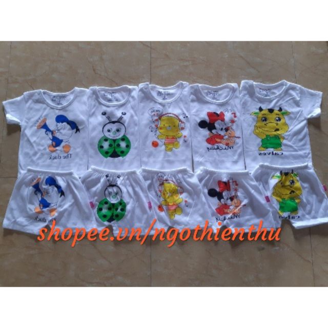 Set 5 bộ cộc tay cho bé (sỉ, lẻ)