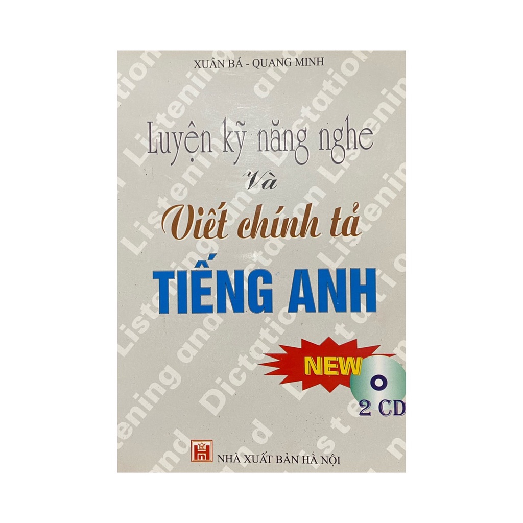 Sách - Luyện kỹ năng nghe và viết chính tả tiếng anh