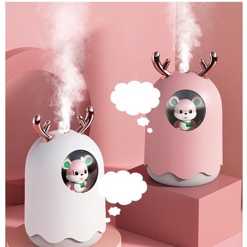 Máy phun sương hình thú, máy phun sương tạo ẩm hình thú...siêu xinh