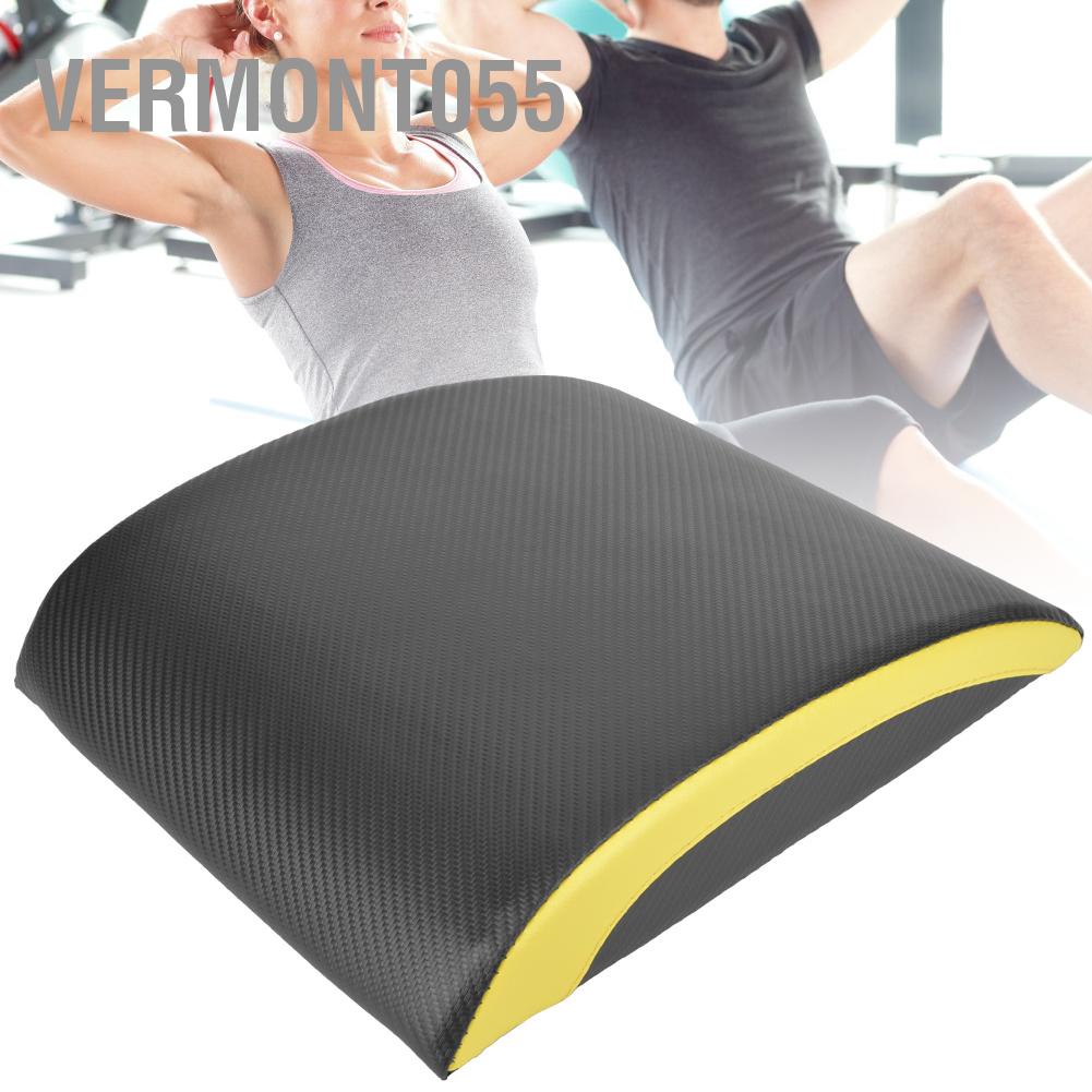 Có thể bán buôn Thiết bị đào tạo huấn luyện viên thể hình di động Sit Up Pad Mat Waist Trainer Màu đen và màu vàng Vermont055 Hàng giao ngay