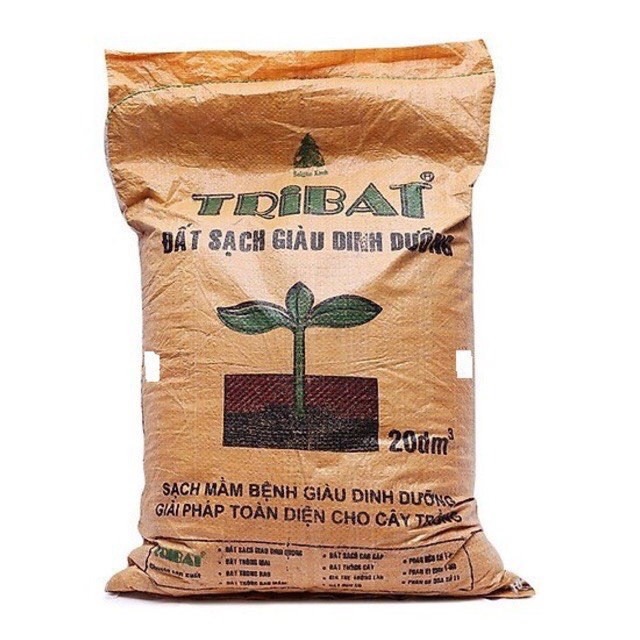 Đất sạch trồng rau giàu dinh dưỡng Tribat 20dm3