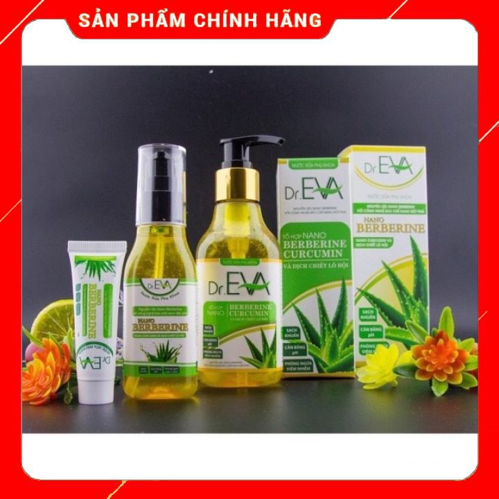 Nước Rửa Phụ Khoa Cao Cấp Dr.EVA dịu nhẹ kháng khuẩn