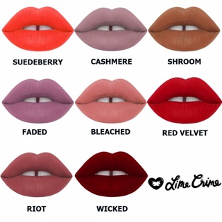 💋 Son kem Lime Crime 💋