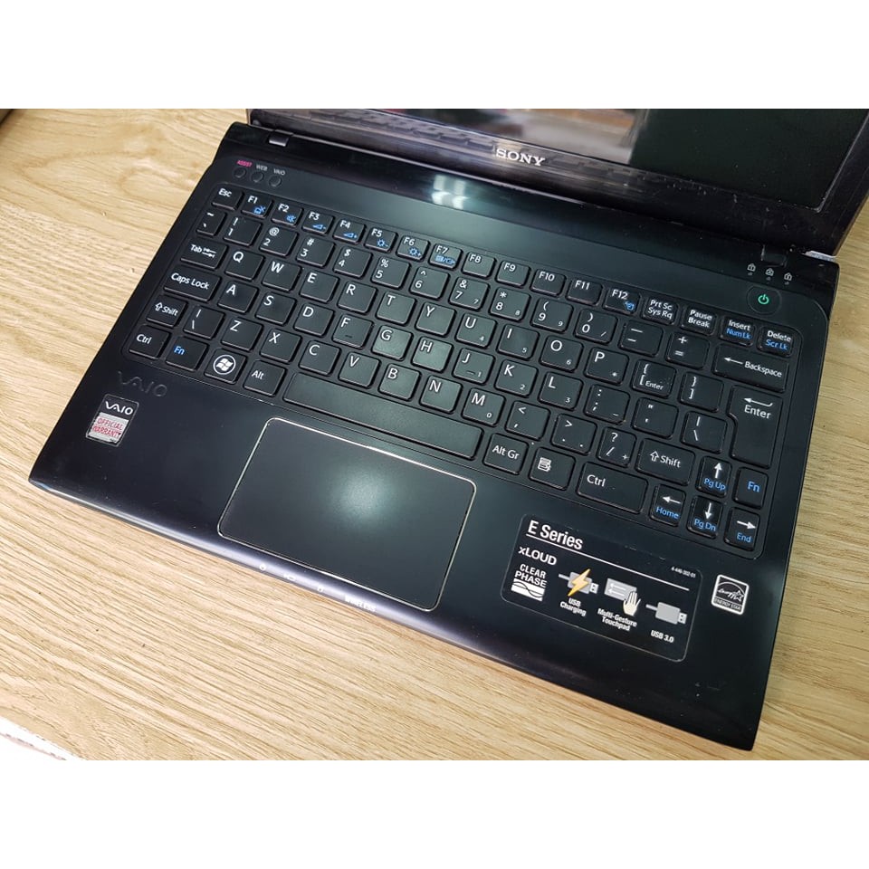 Laptop Cũ Rẻ Sony Vaio Mini SVE11 Đen Ram 4G ổ 320G Màn 11.6 nhỏ gọn làm văn phòng, học tập mượt mà | BigBuy360 - bigbuy360.vn