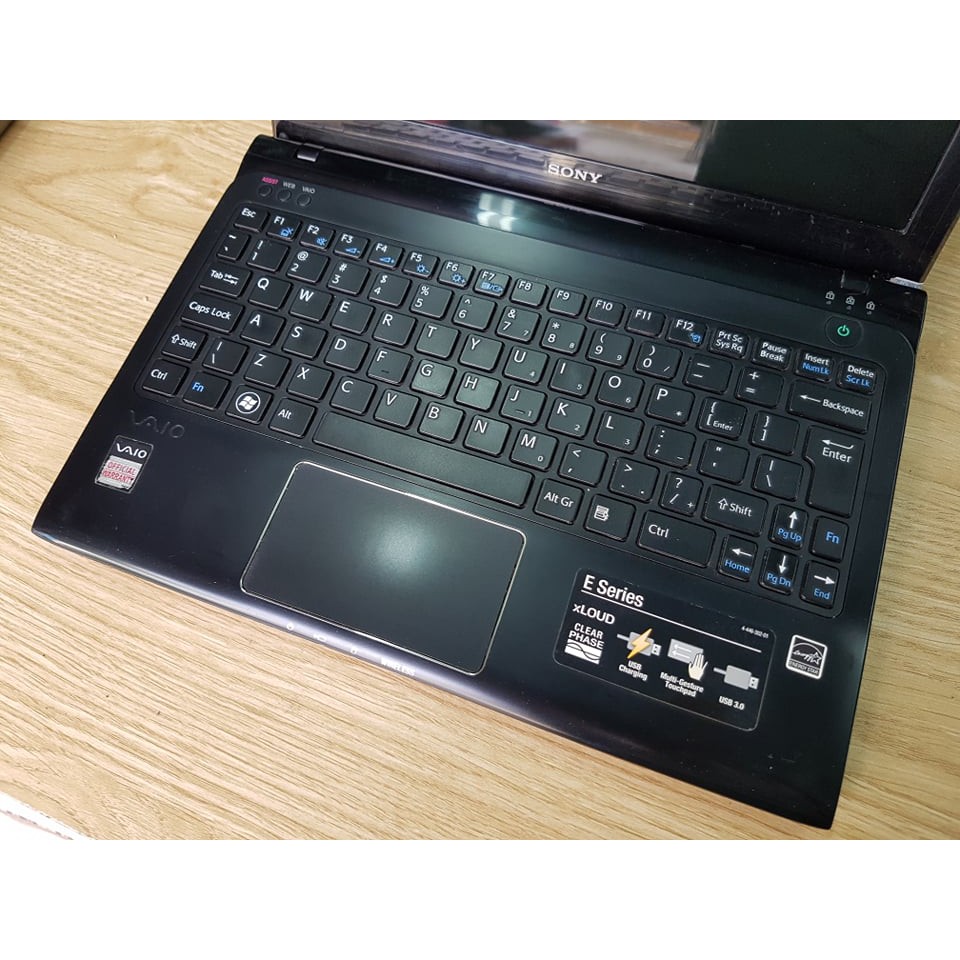 Laptop Cũ Rẻ Sony Vaio Mini SVE11 Đen Ram 4G ổ 320G Màn 11.6 nhỏ gọn làm văn phòng, học tập mượt mà