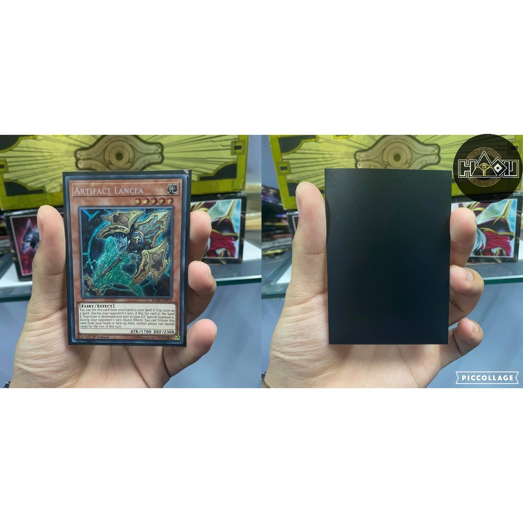 [Phụ Kiện Yu-Gi-Oh] Sleeves Bọc Bài Yugioh 60 cái Size 6.2 x 8.9 cm - Chuẩn Chính Hãng