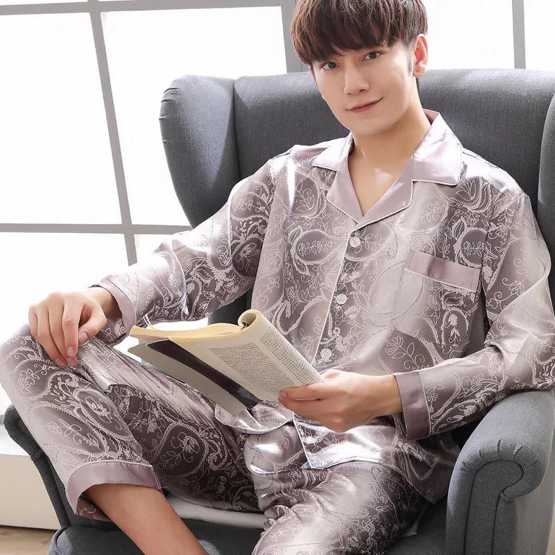 (HÀNG SẴN) Bộ dài tay pijama nam hàng QCCC | BigBuy360 - bigbuy360.vn