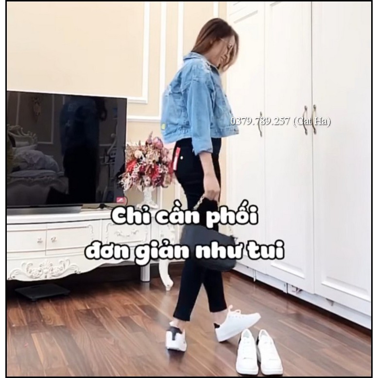 Áo khoác nữ chất jean cao cấp thời trang form dưới 58Kg chuột TT BB44