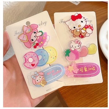 [SET 3]Kẹp tóc nhiều hoạt hình nhiều kiểu dễ thương cho bé S3K