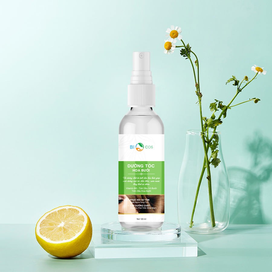 Xịt dưỡng tóc hoa bưởi