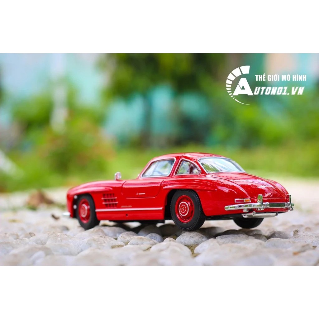 MÔ HÌNH MERCEDES BENZ 300 SL 1954 RED 1:24 WELLY 7021