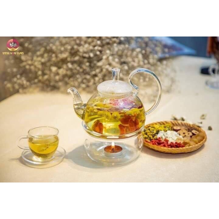 trà dưỡng nhan da đẹp dáng xinh gồm 7 vị