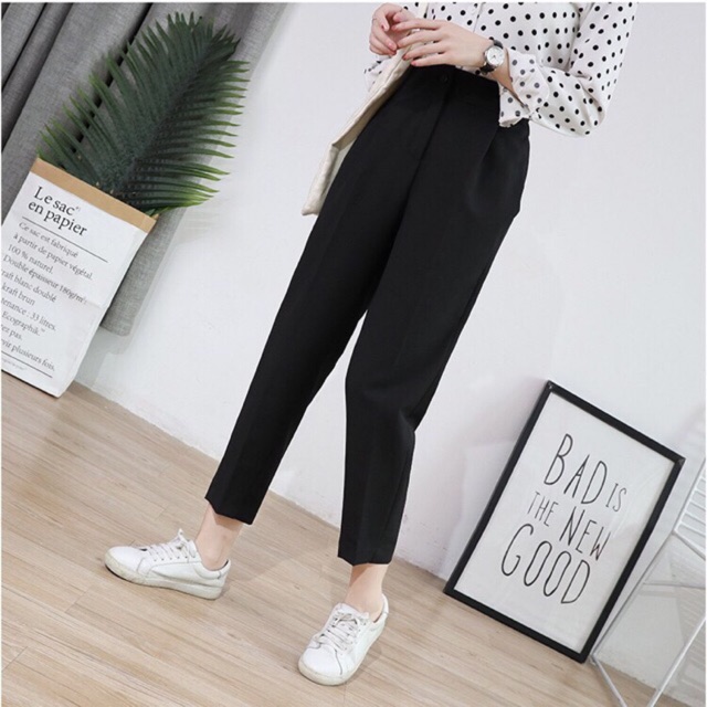 QUẦN BAGGY CÔNG SỞ GIÁ RẺ. GU ĐẸP Baggy vải công sở phù hợp đi học đi làm đi chơi