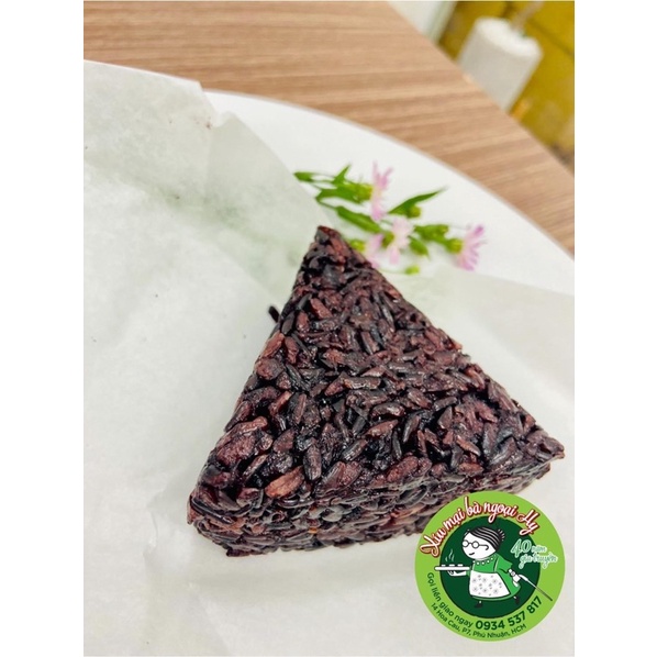 Cơm gạo lức tím nấu sẵn