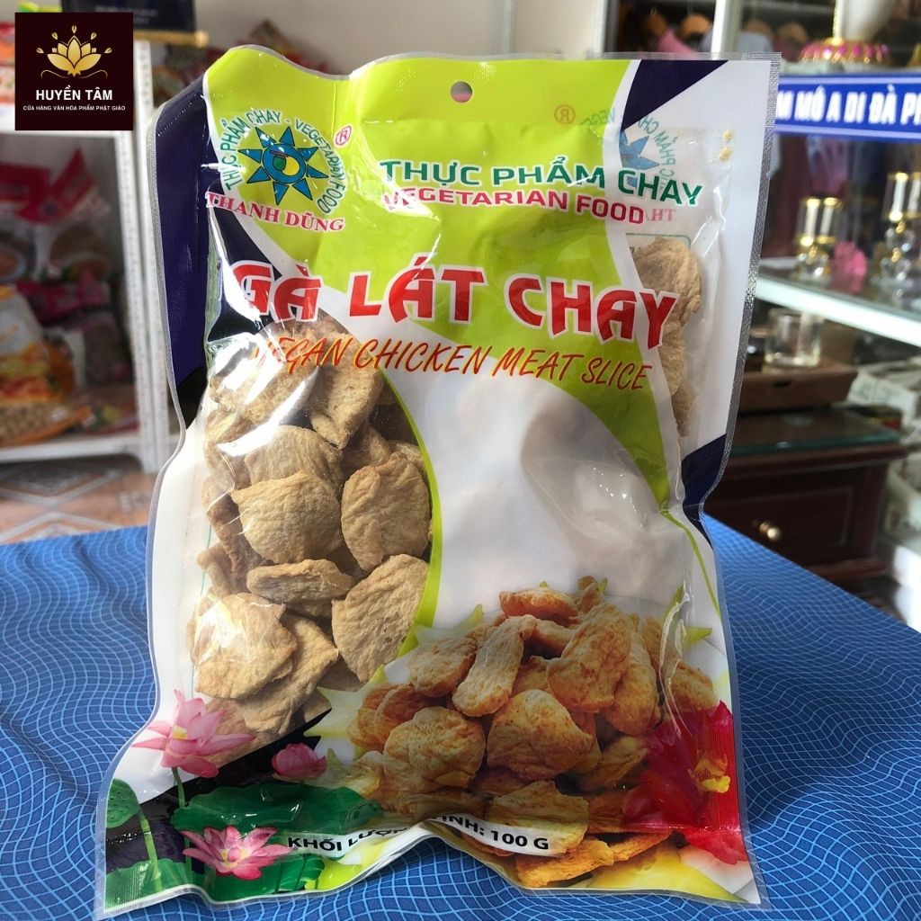 Gà lát chay Thanh Dũng 100g đồ ăn chay khô thực phẩm dành cho người ăn chay