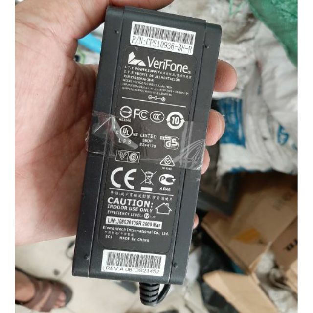 Adapter Verifone 9v 4a đầu 5.5 ly sài tốt. 589nhattao